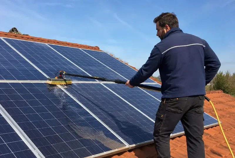 Nettoyage et entretien de panneaux solaires à Loisin